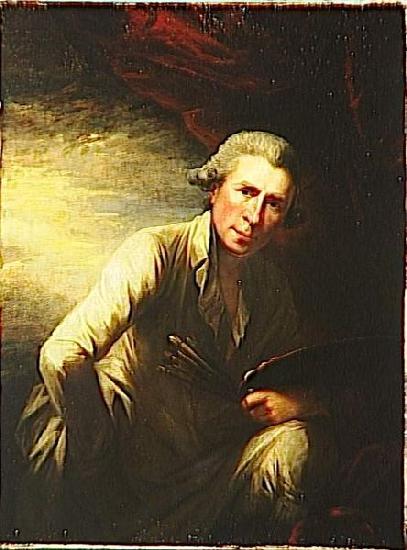 George Romney Self portrait oil painting image